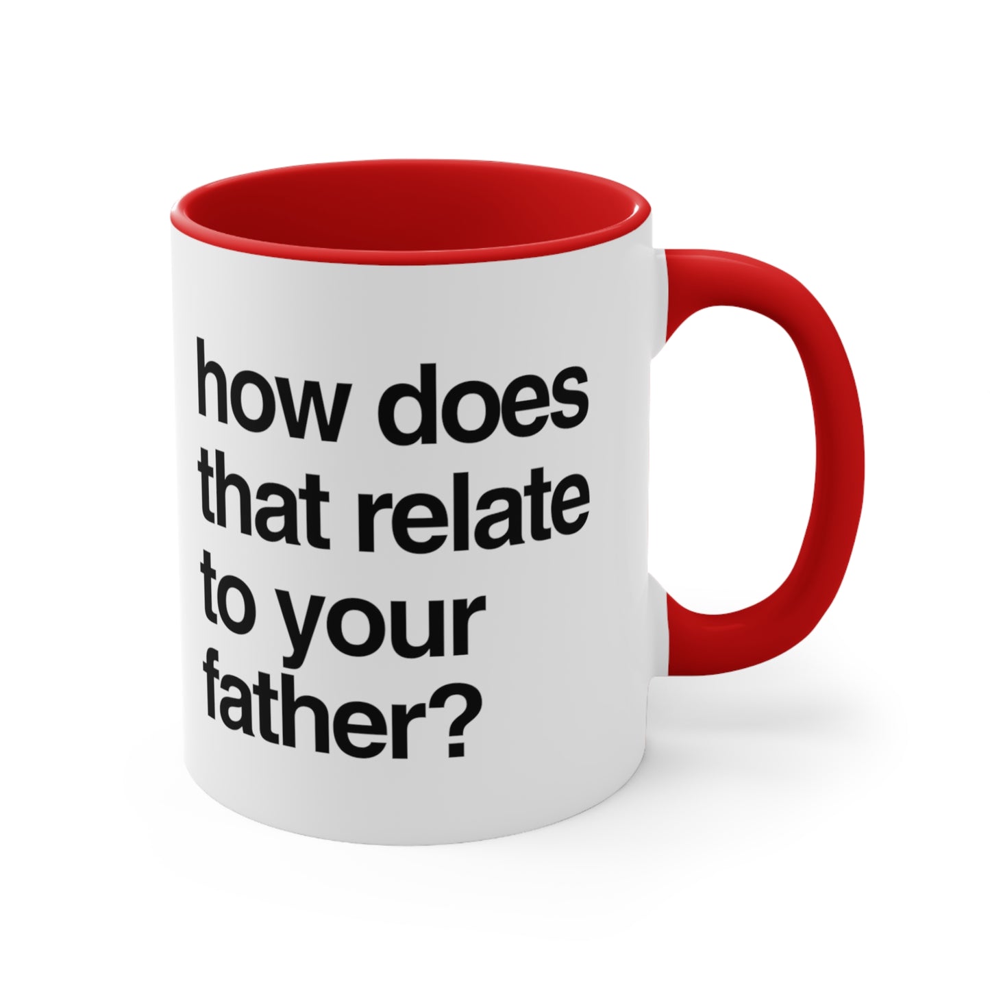 How does that relate to your mother? / How does that relate to your father?