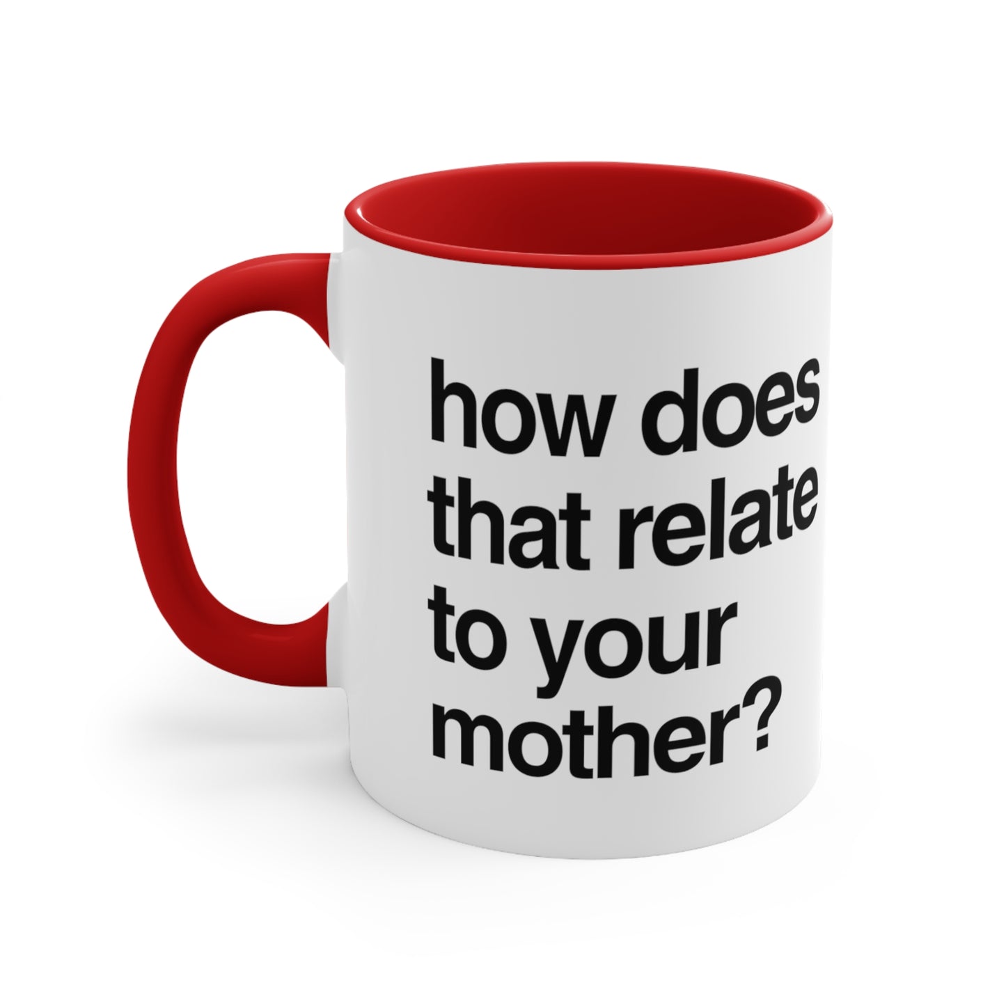 How does that relate to your mother? / How does that relate to your father?